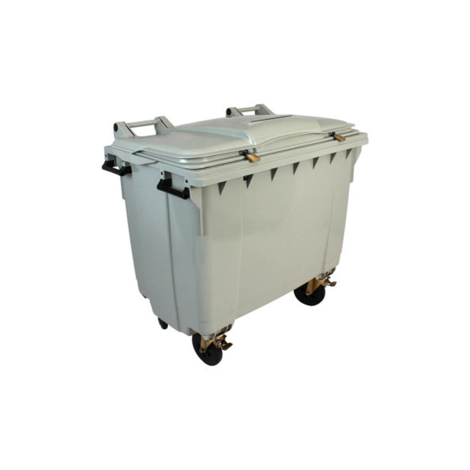 HSM 4 Wheel Secure Collection Cart_0