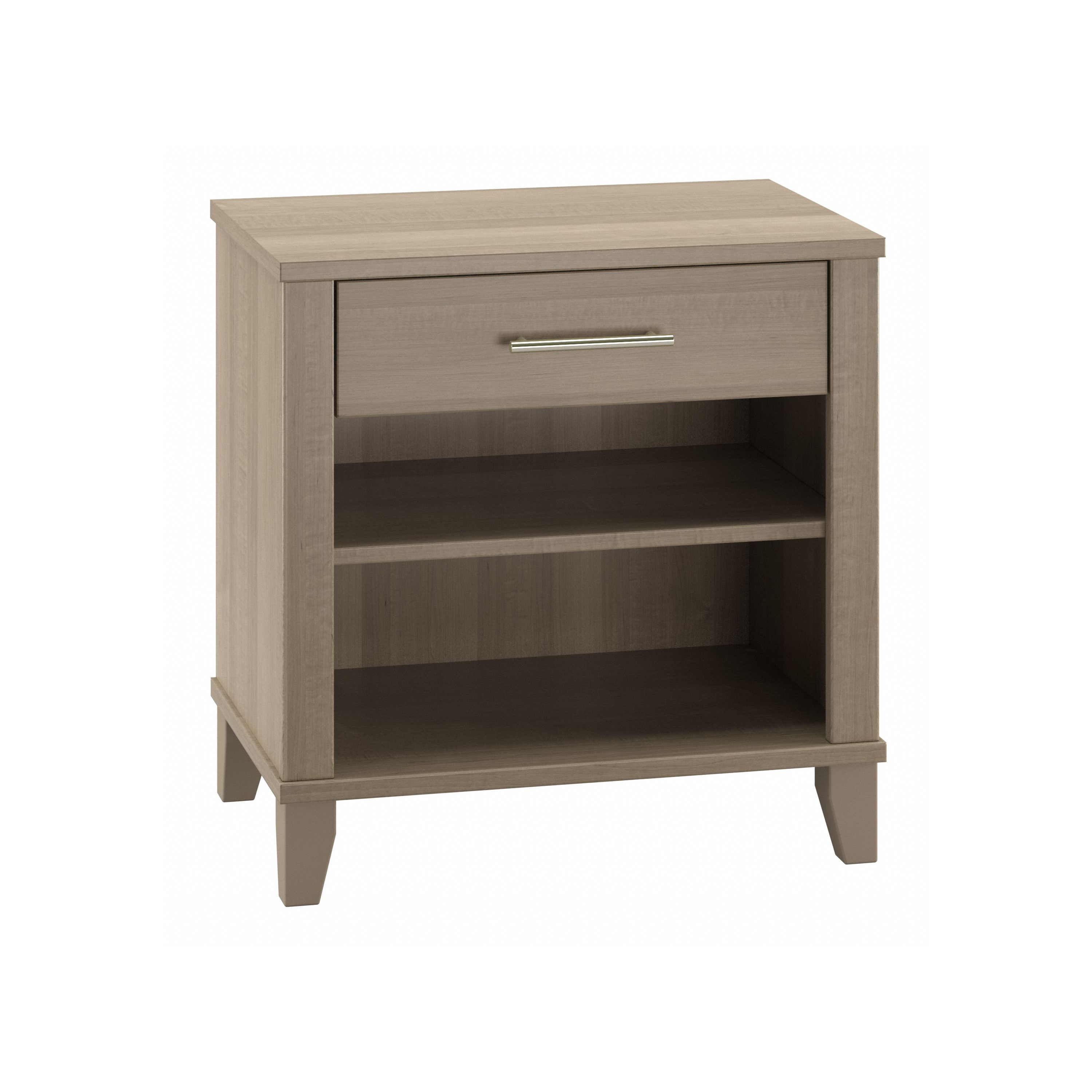 Bush Furniture Somerset Nightstand | Ash Gray_0