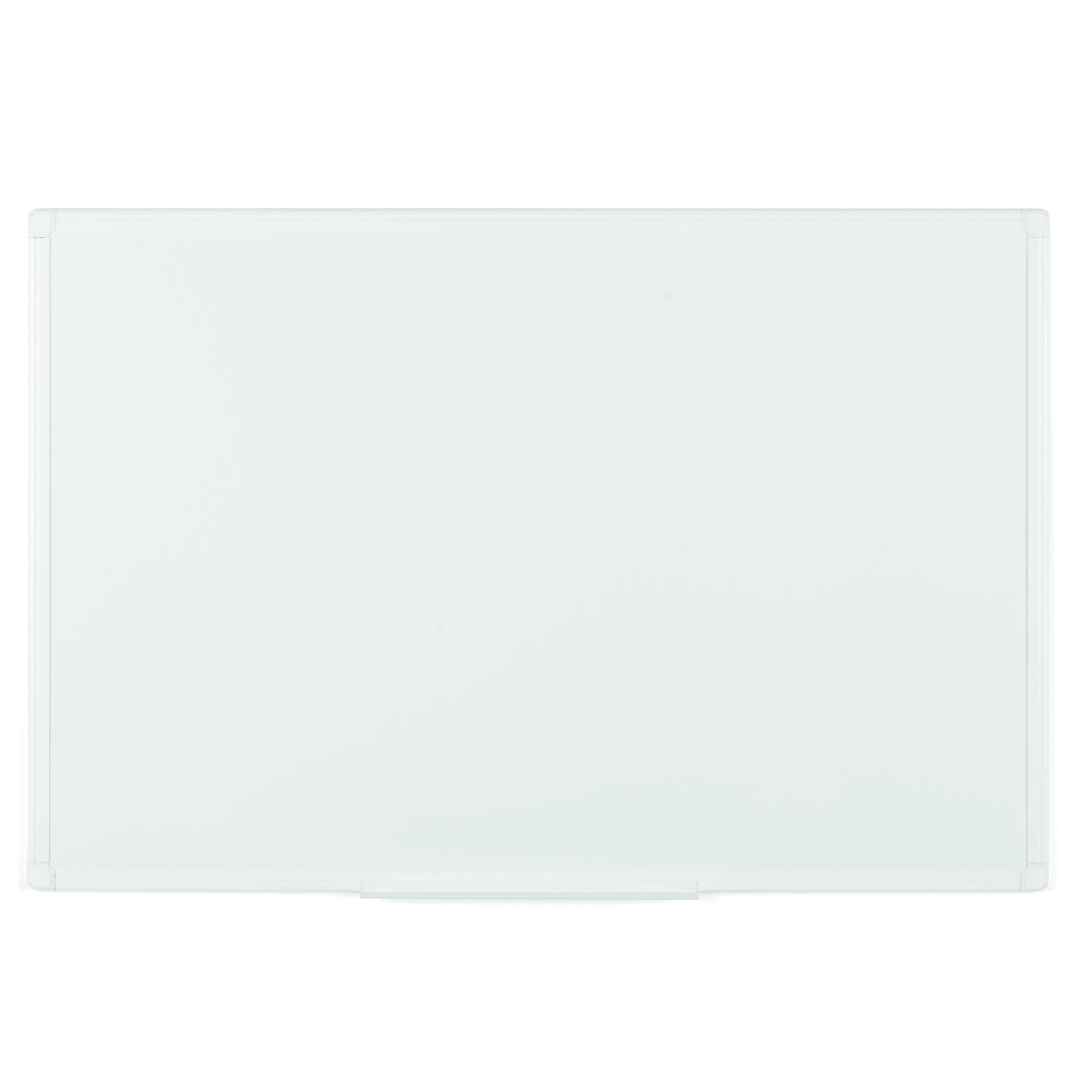 MasterVision Anti-Microbial Magnetic Steel Dry-Erase Board, 48" x 72", White Aluminum Frame