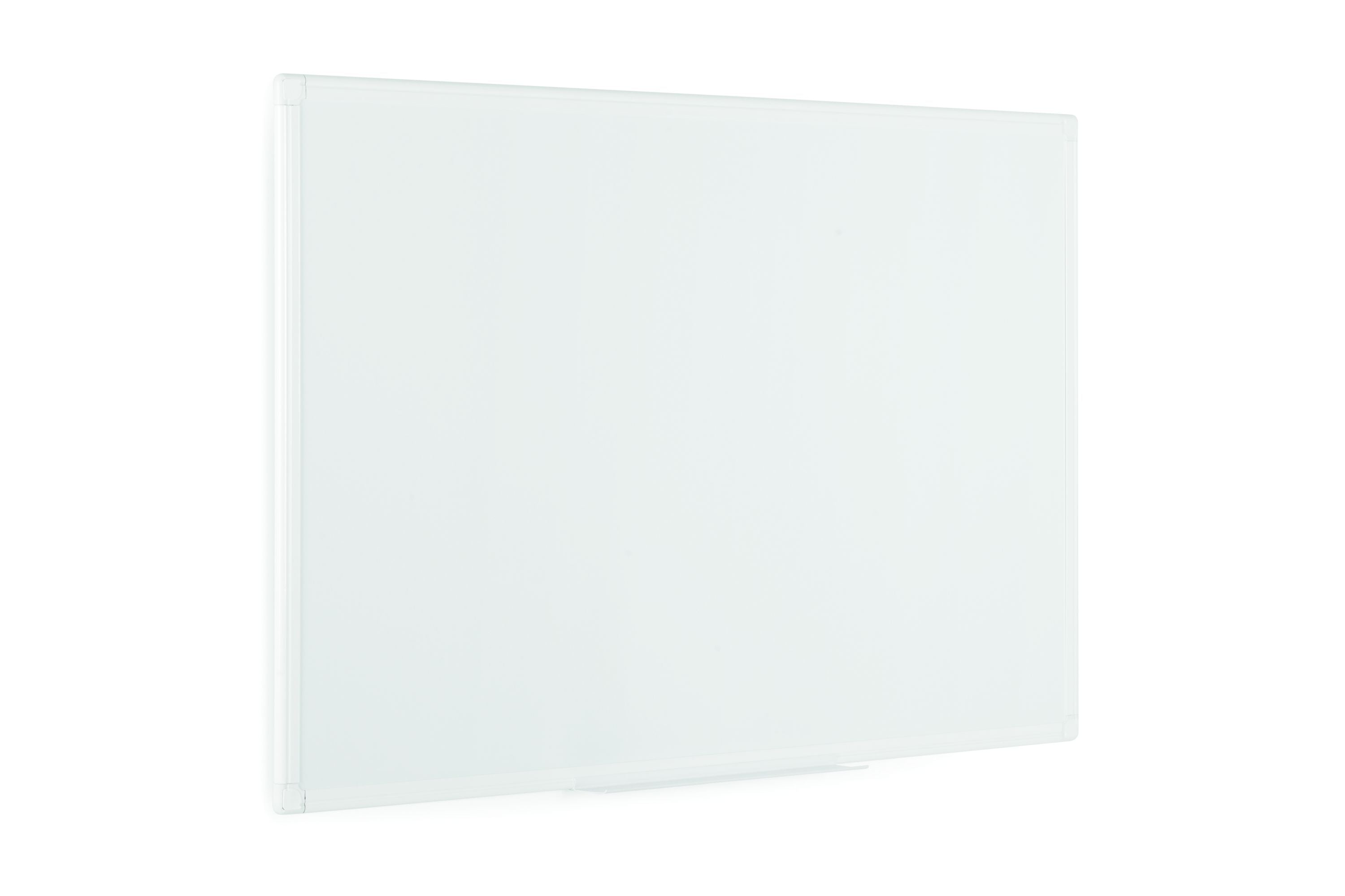 MasterVision Anti-Microbial Magnetic Steel Dry-Erase Board, 48" x 72", White Aluminum Frame