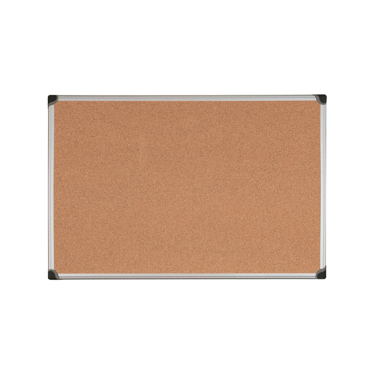MasterVision Maya Cork Bulletin Board, 24" x 36", Aluminum Frame