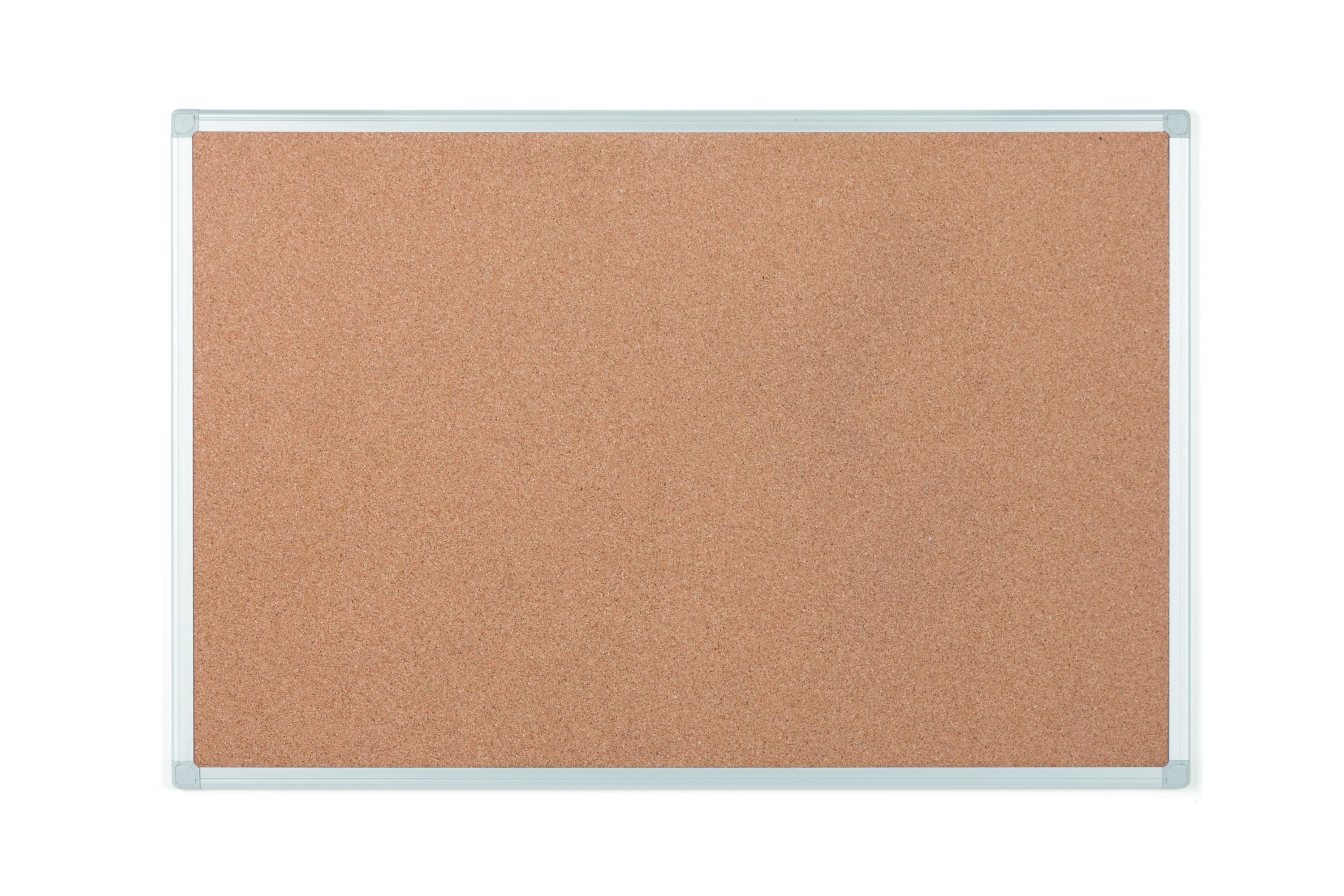 MasterVision Ayda Cork Bulletin Board, 36" x 48", Aluminum Frame