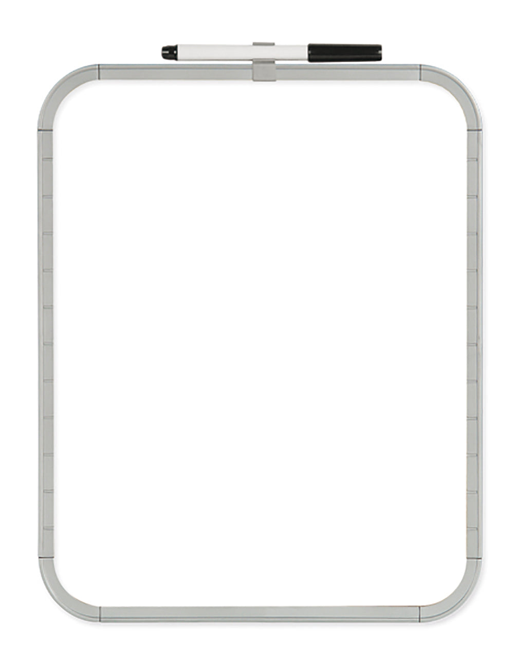 MasterVision Magnetic  Dry Erase Board 11 x 14"  Gray Plastic Frame