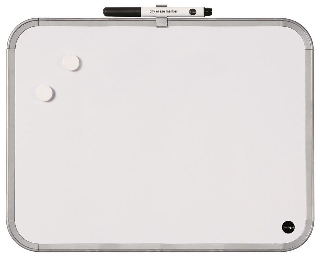 MasterVision Magnetic  Dry Erase Board 11 x 14"  Gray Plastic Frame