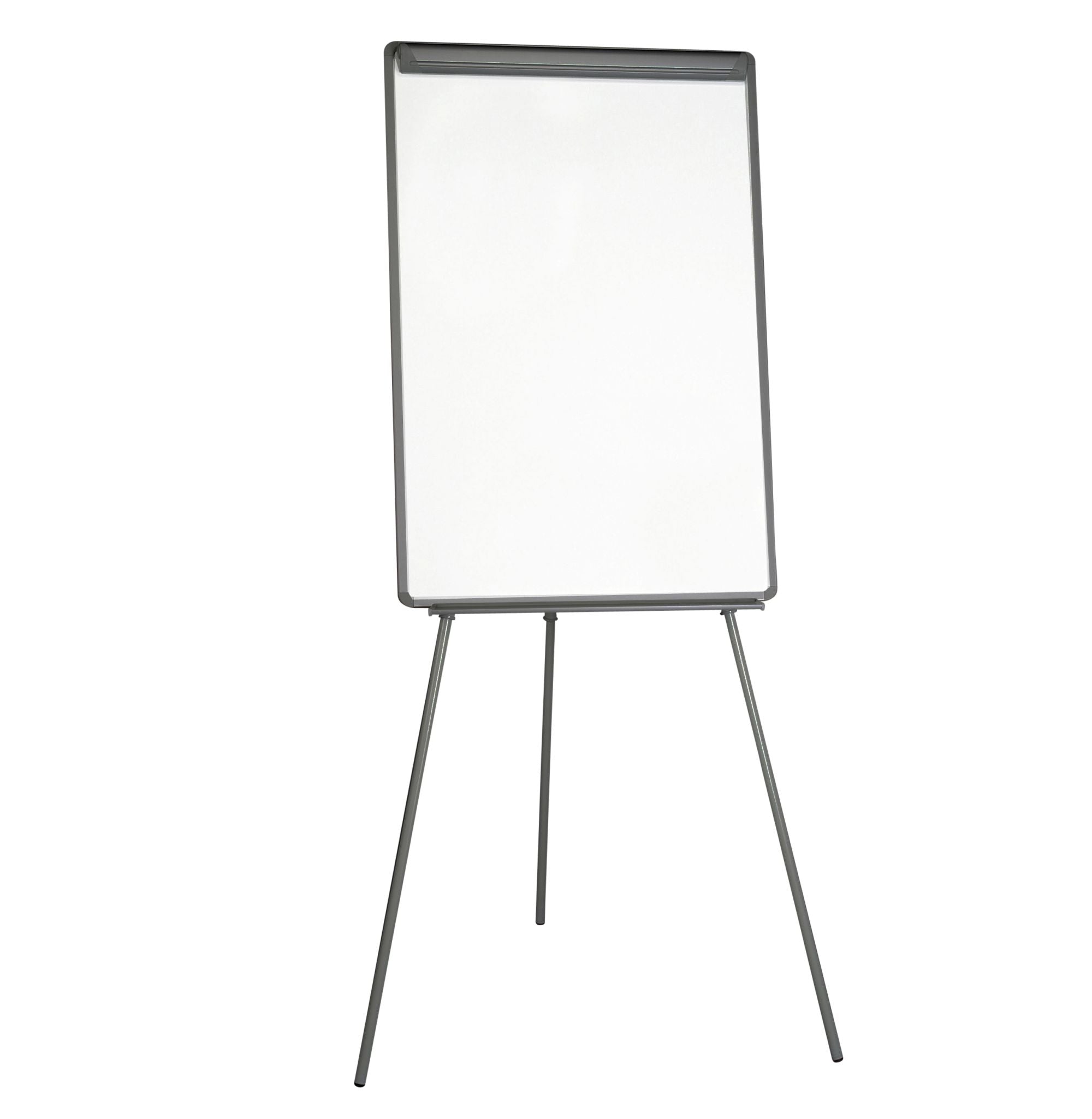 MasterVision Melamine Dry-Erase Tripod Presentation Easel, Black Aluminum Frame, 29.5" x 42"