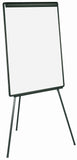 MasterVision Melamine Dry-Erase Tripod Presentation Easel, Black Aluminum Frame, 29.5" x 42"