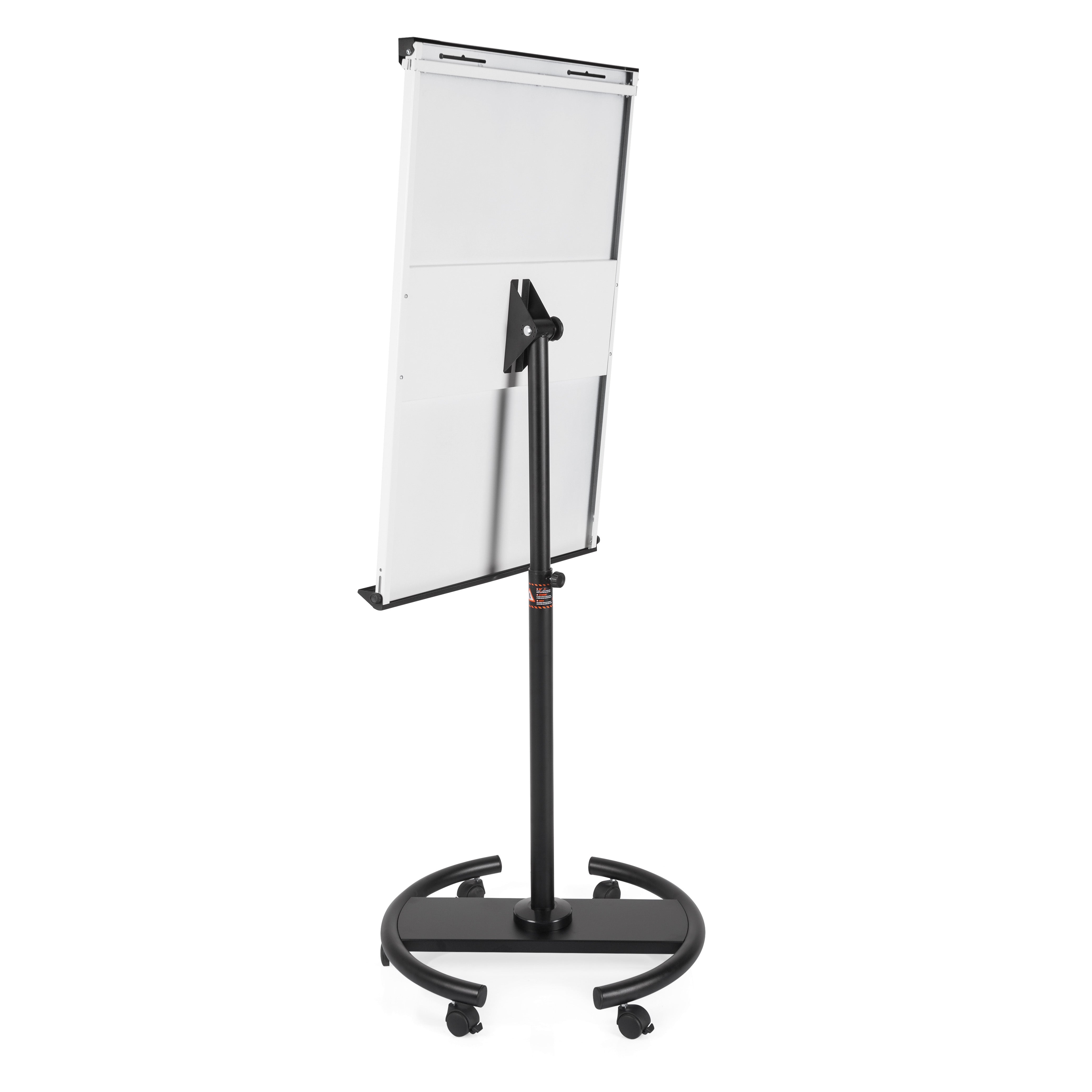 MasterVision 360° Magnetic Steel Dry-Erase Multi-Use Mobile Easel, 27" x 41"