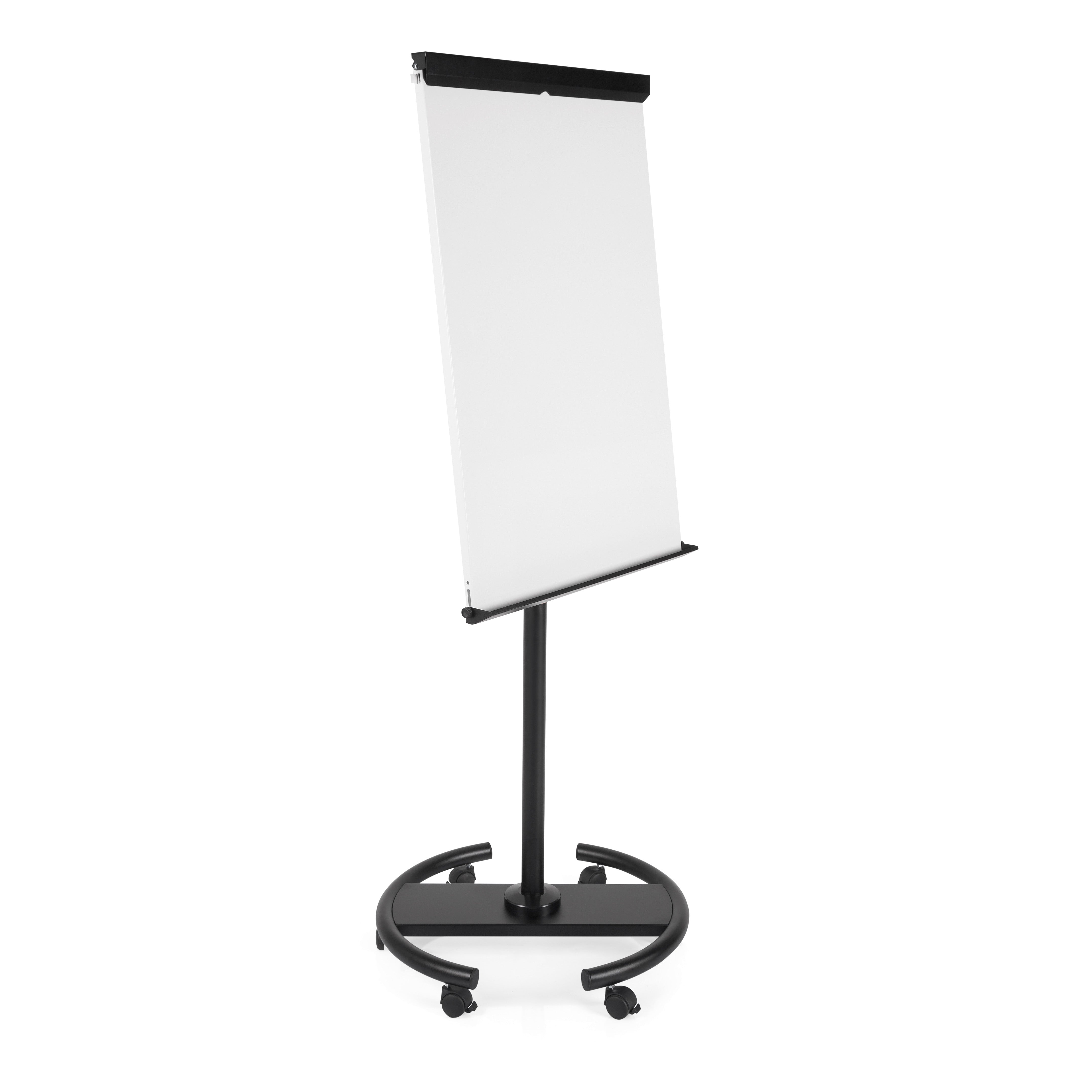 MasterVision 360° Magnetic Steel Dry-Erase Multi-Use Mobile Easel, 27" x 41"