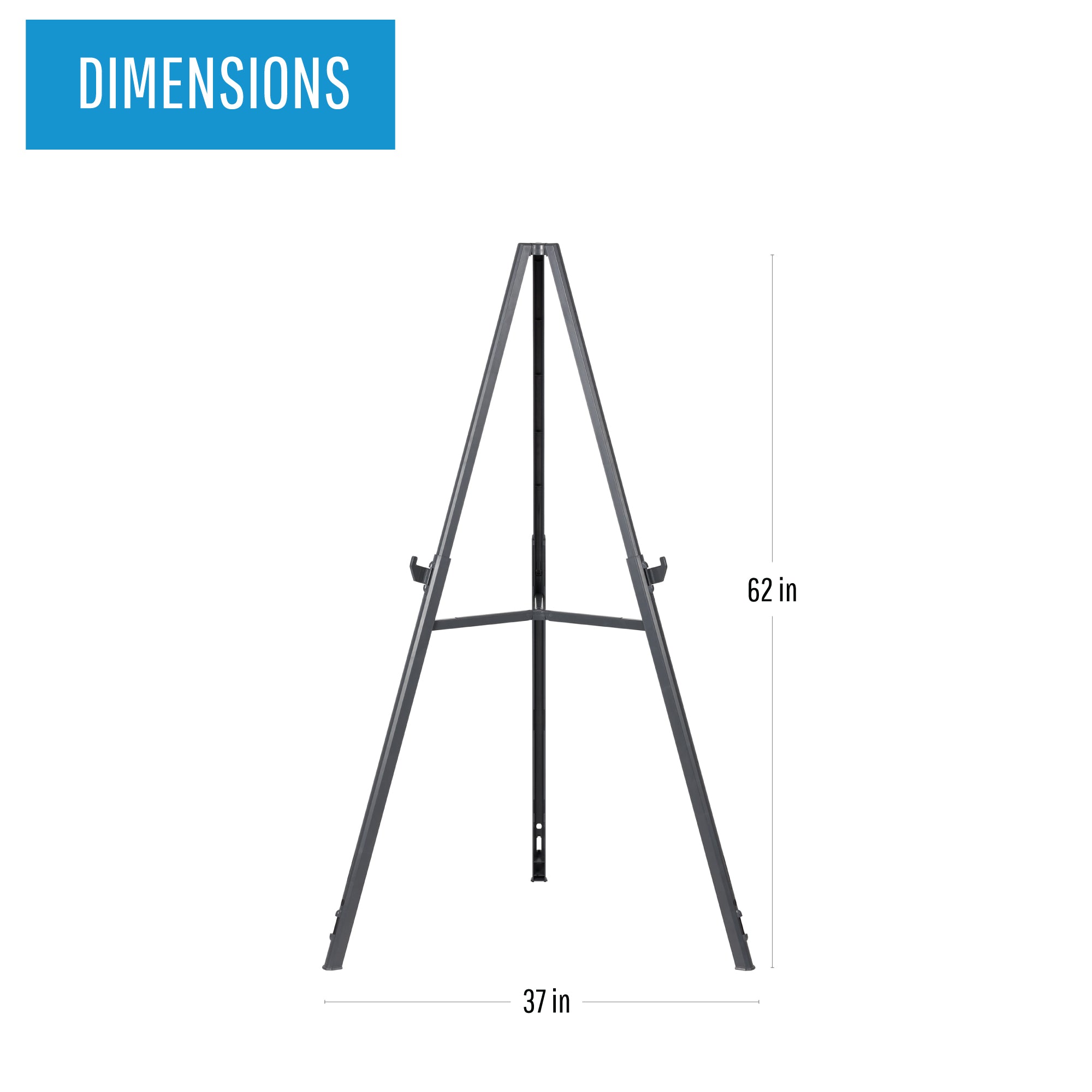 MasterVision Quantum Tripod Display Easel_1