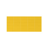 MasterVision Magnetic Dry-Erase Tape Strips, Yellow, Write-on Wipe-off, 7/8" x 2", Pack of 25