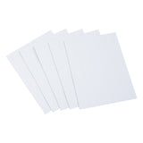 MasterVision Magnetic Dry-Erase Tape Strips, White, Write-on Wipe-off, 7/8" x 6", Pack of 25