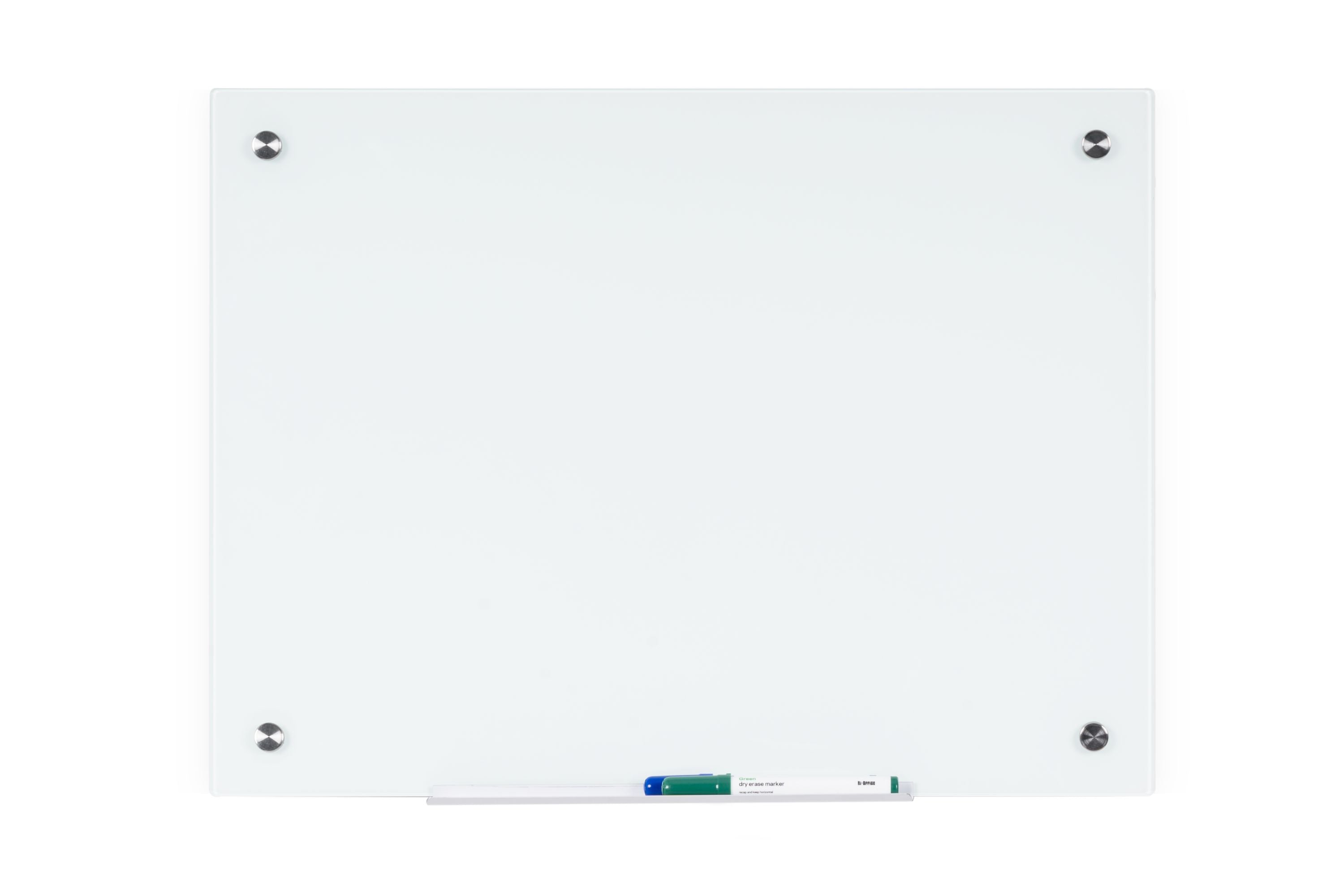 MasterVision River Magnetic Glass Dry-Erase Board, 18" x 24"