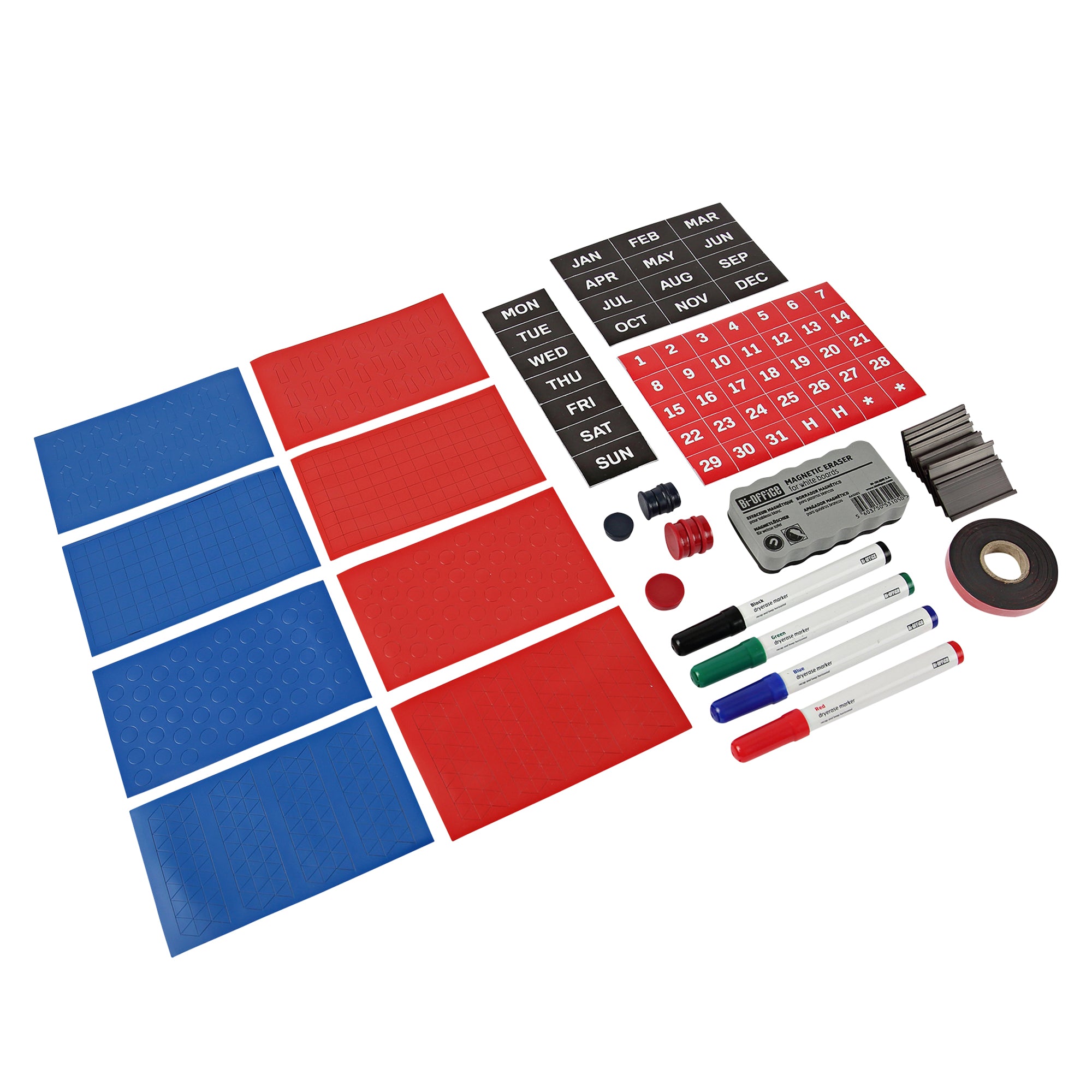 MasterVision Dry-Erase Board Magnetic Accessory Kit