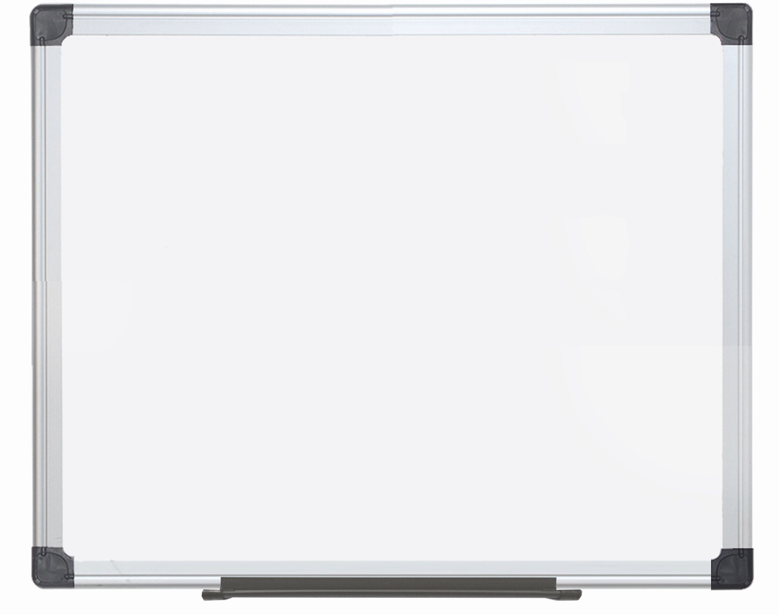 MasterVision Maya Melamine Double-sided Dry-Erase Board, 24" x 36", Aluminum Frame