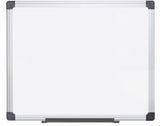 MasterVision Maya Melamine Double-sided Dry-Erase Board, 48" x 96", Aluminum Frame
