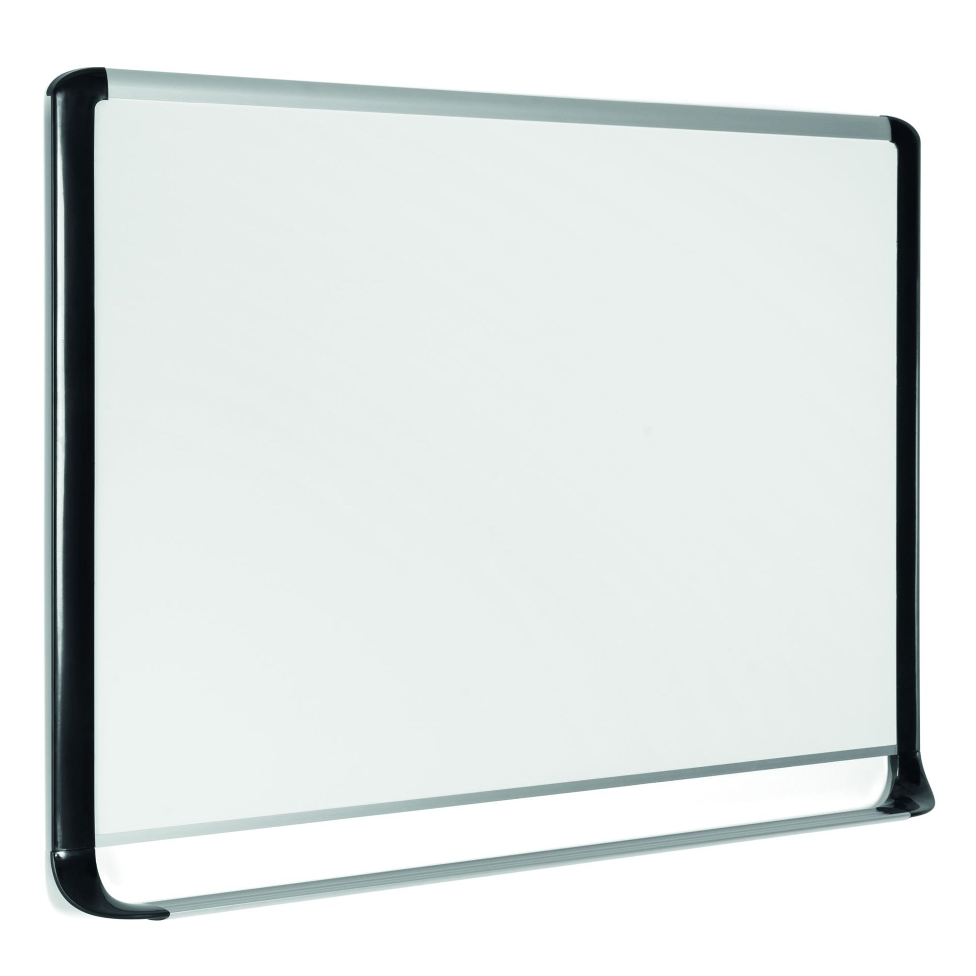 MasterVision MVI Magnetic Steel Dry-Erase Board, 48" x 72", Aluminum & Black Frame_2