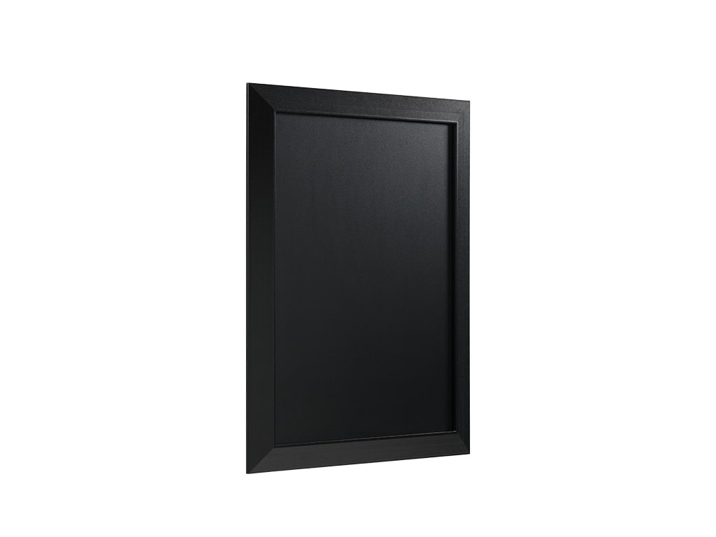 MasterVision Kamashi Chalk Board, Black MDF Frame, 24" x 36"