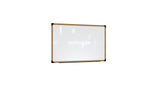Ghent Prest Wall Whiteboard, Magnetic, Natural Oak   Frame, 2'H x 3'W_0