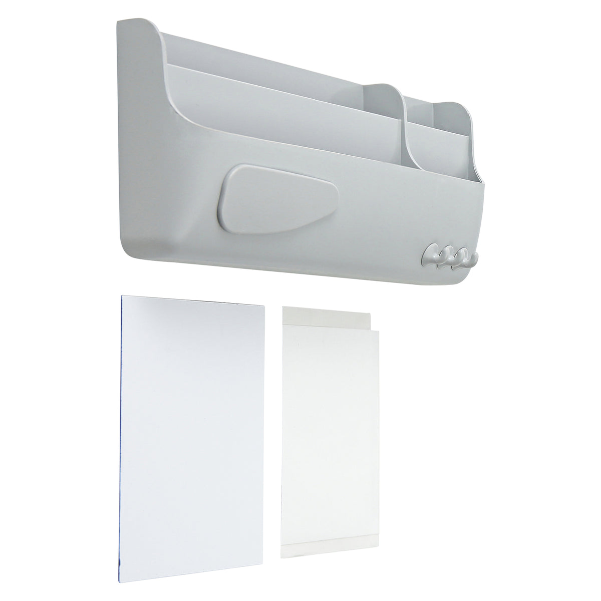 MasterVision Magnetic Smart Box, Gray, Storage Accessory