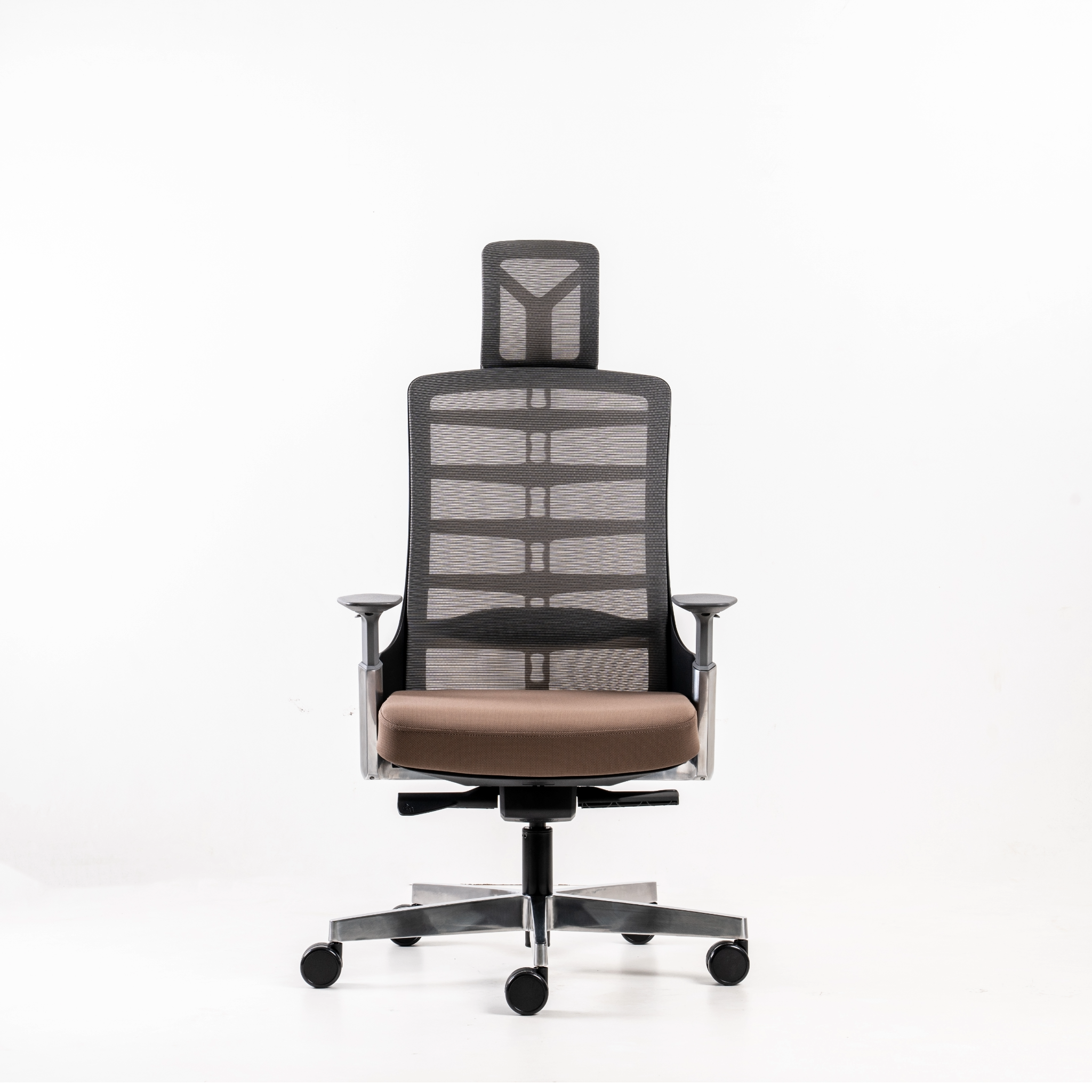 Ergonomic Office Desk Chair 400LBS, Height-adjustable lumbar support & weight-sensing auto-adjustable recline mechanism