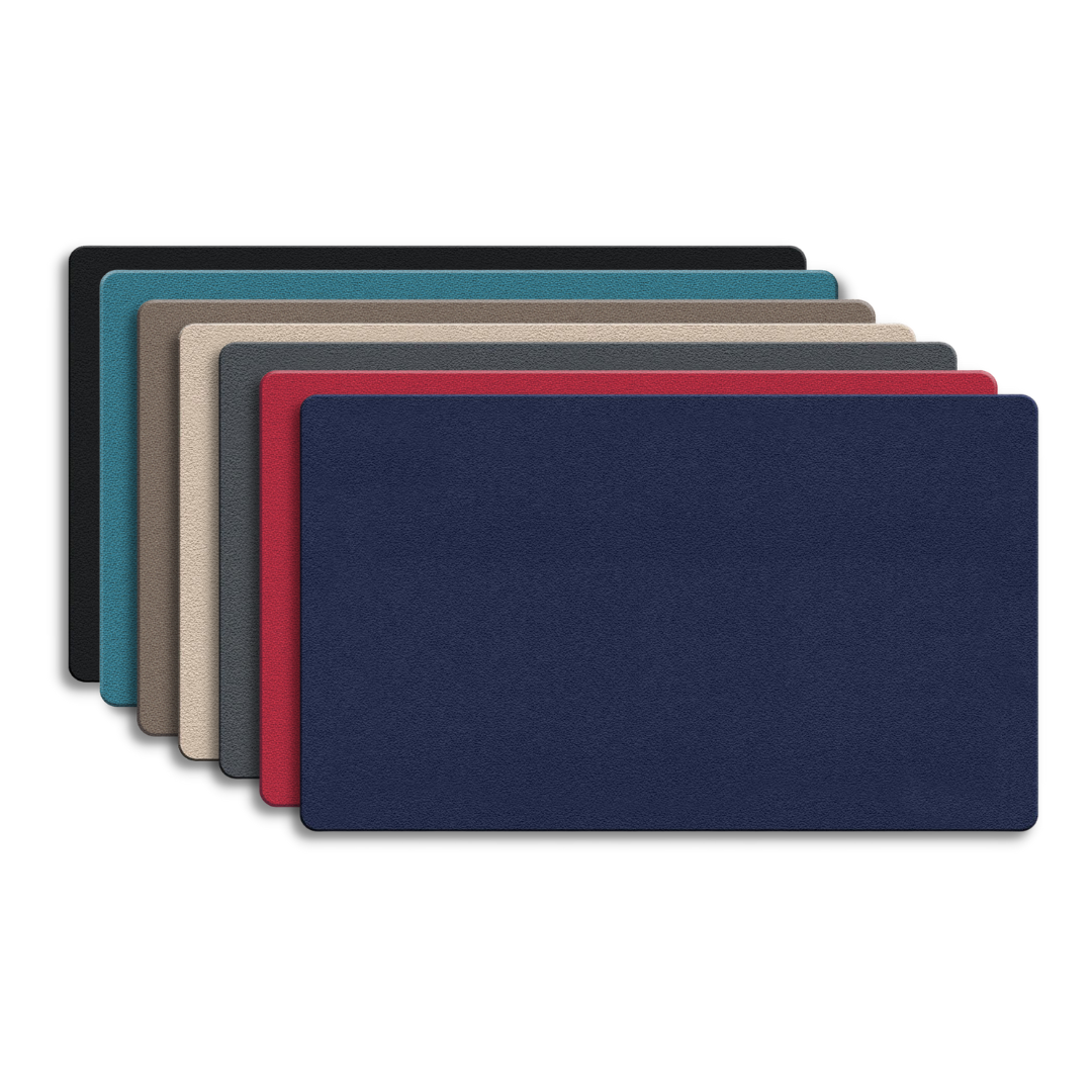 Ghent Vinyl Wrapped Bulletin Board, 4'H x 6'W, Navy_1