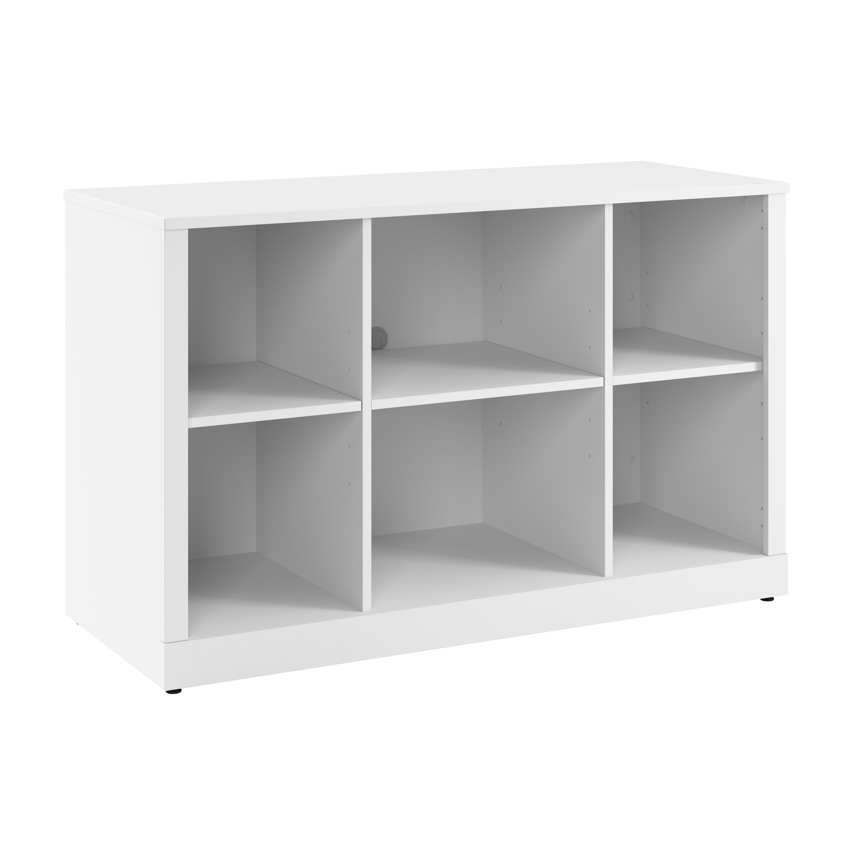 Bush Business Furniture Hampton Heights 48W Bookshelf | White_0