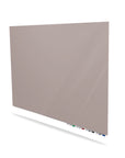 Ghent Aria Low Profile Glassboard, Magnetic, 4'H x 8'W, Horizontal, Lilac Gray_2
