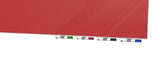 Ghent Aria Low Profile Glassboard, Magnetic, 3'H x 4'W, Horizontal, Rose_0