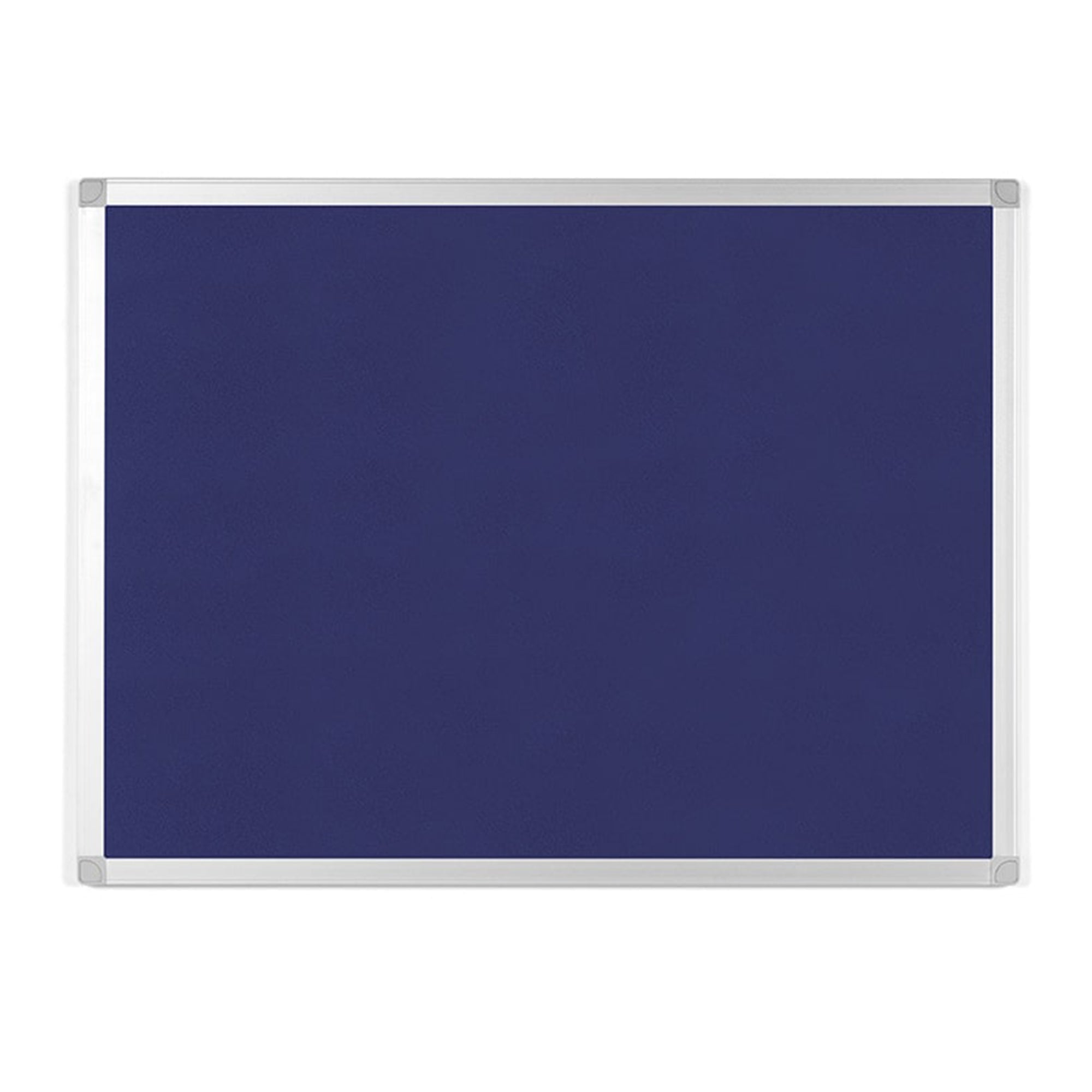 MasterVision Ayda Blue Felt Bulletin Board, 24" x 36", Aluminum Frame