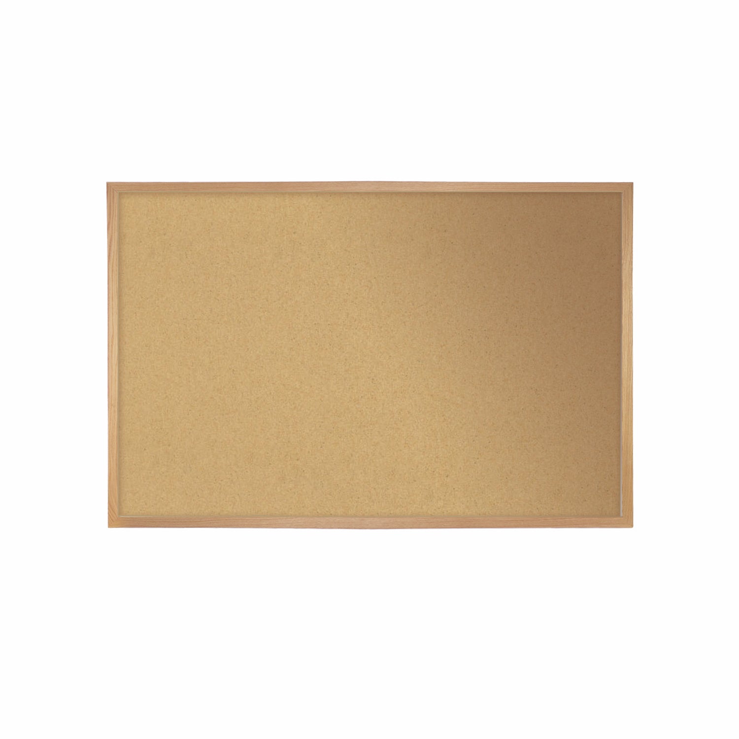 Ghent Natural Cork Bulletin Board w/ Wood Frame, 2'H x 3'W_0