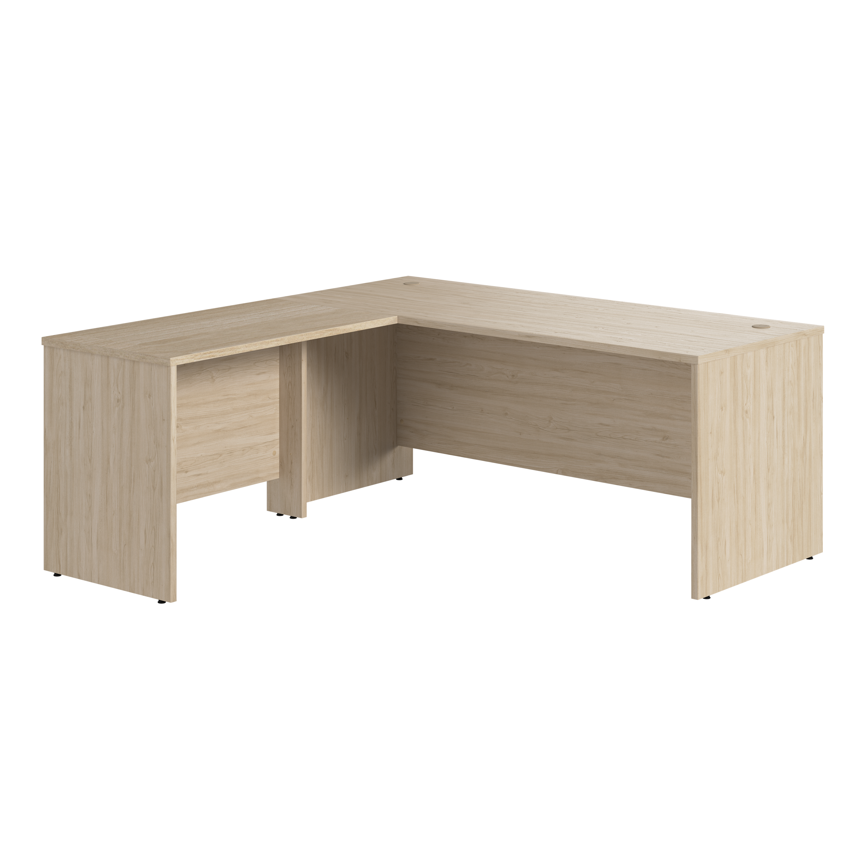 Bush Business Furniture Studio C 72W x 30D L Shaped Desk with 42W Return | Natural Elm_0