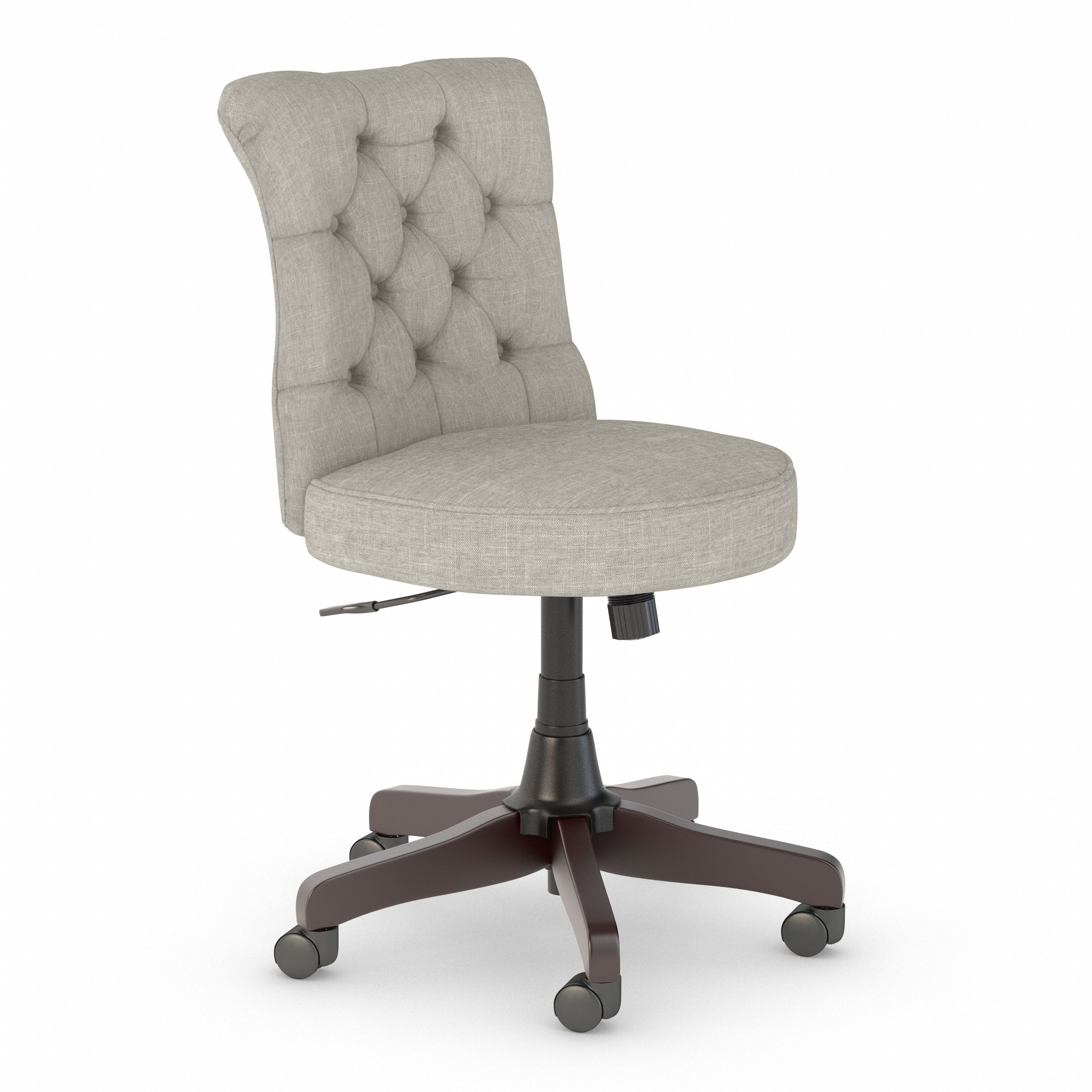 Bush Business Furniture Arden Lane Mid Back Tufted Office Chair | Light Gray_0