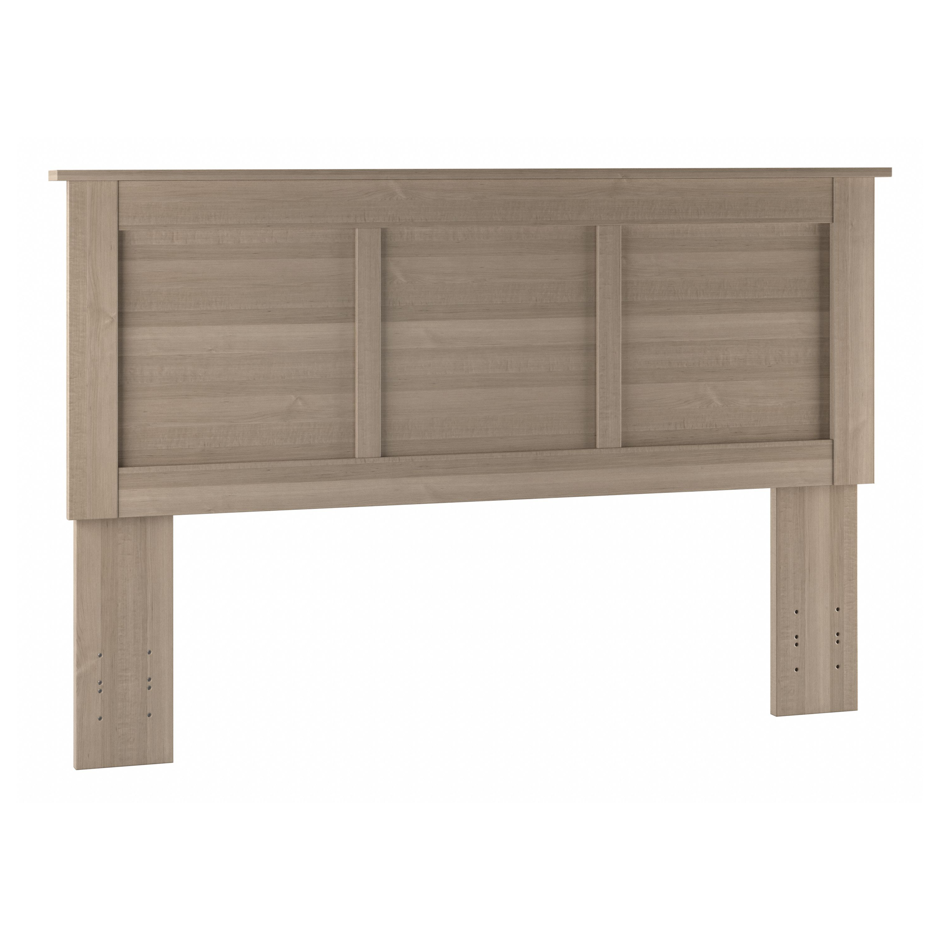 Bush Furniture Somerset Queen or Full Size Headboard | Ash Gray_0