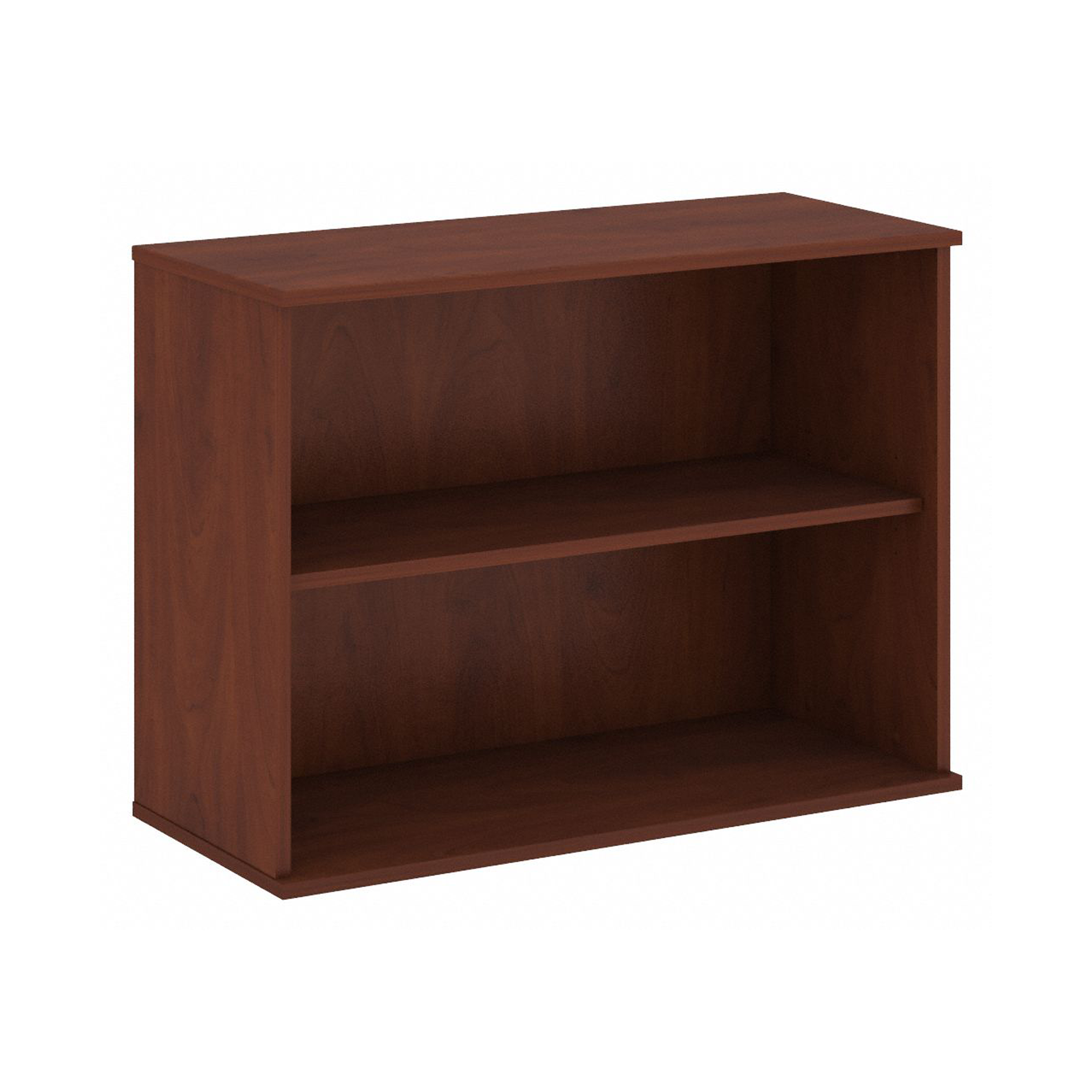 Bush Business Furniture Small 2 Shelf Bookcase | Hansen Cherry_0