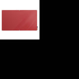 Ghent Harmony Glassboard w/ Standoffs, Non-magnetic, Square Corners, 4'H x 8'W, Rose_0