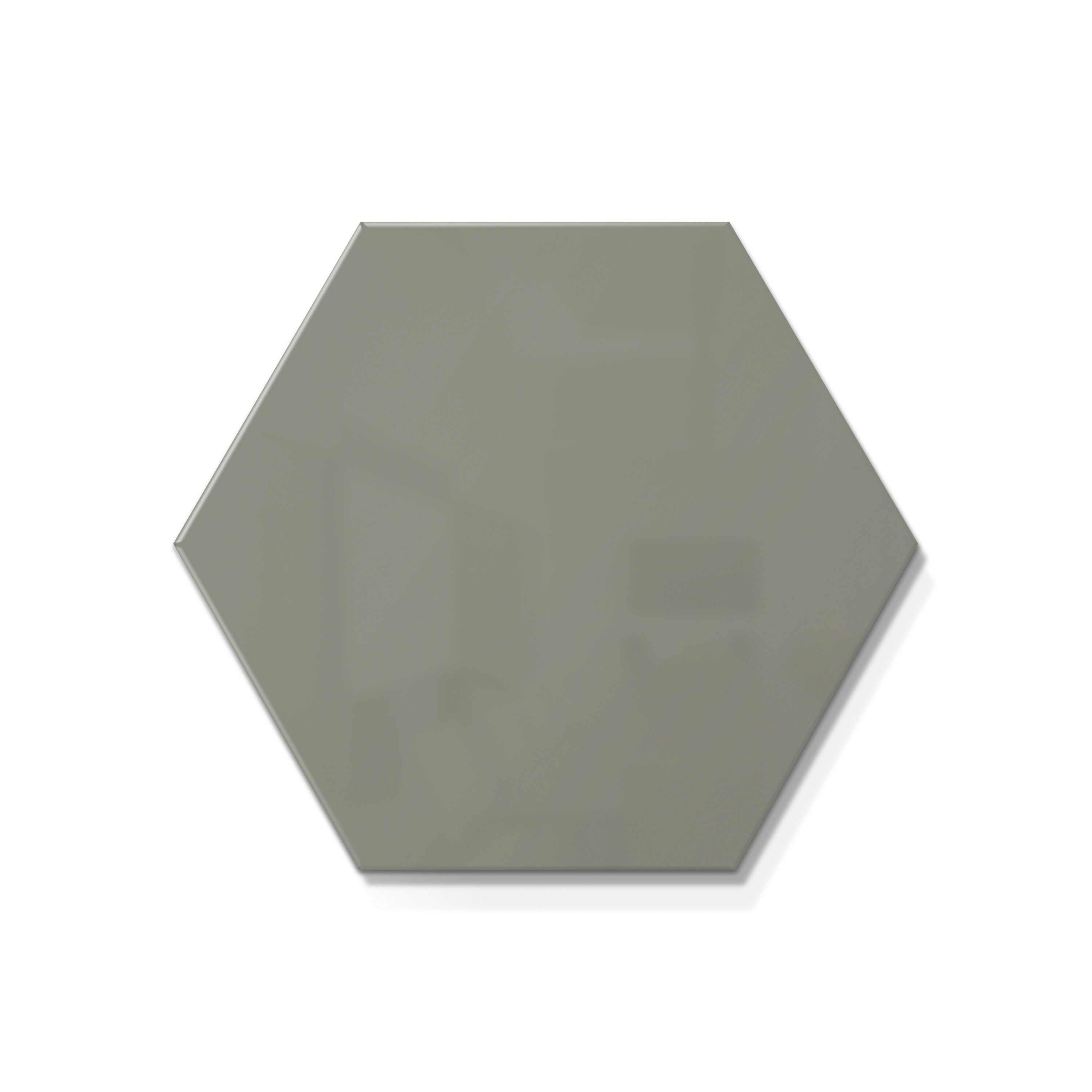 Ghent Hex LINK Powder-Coated Steel Whiteboard, Magnetic, Gray, 18" x 21_0