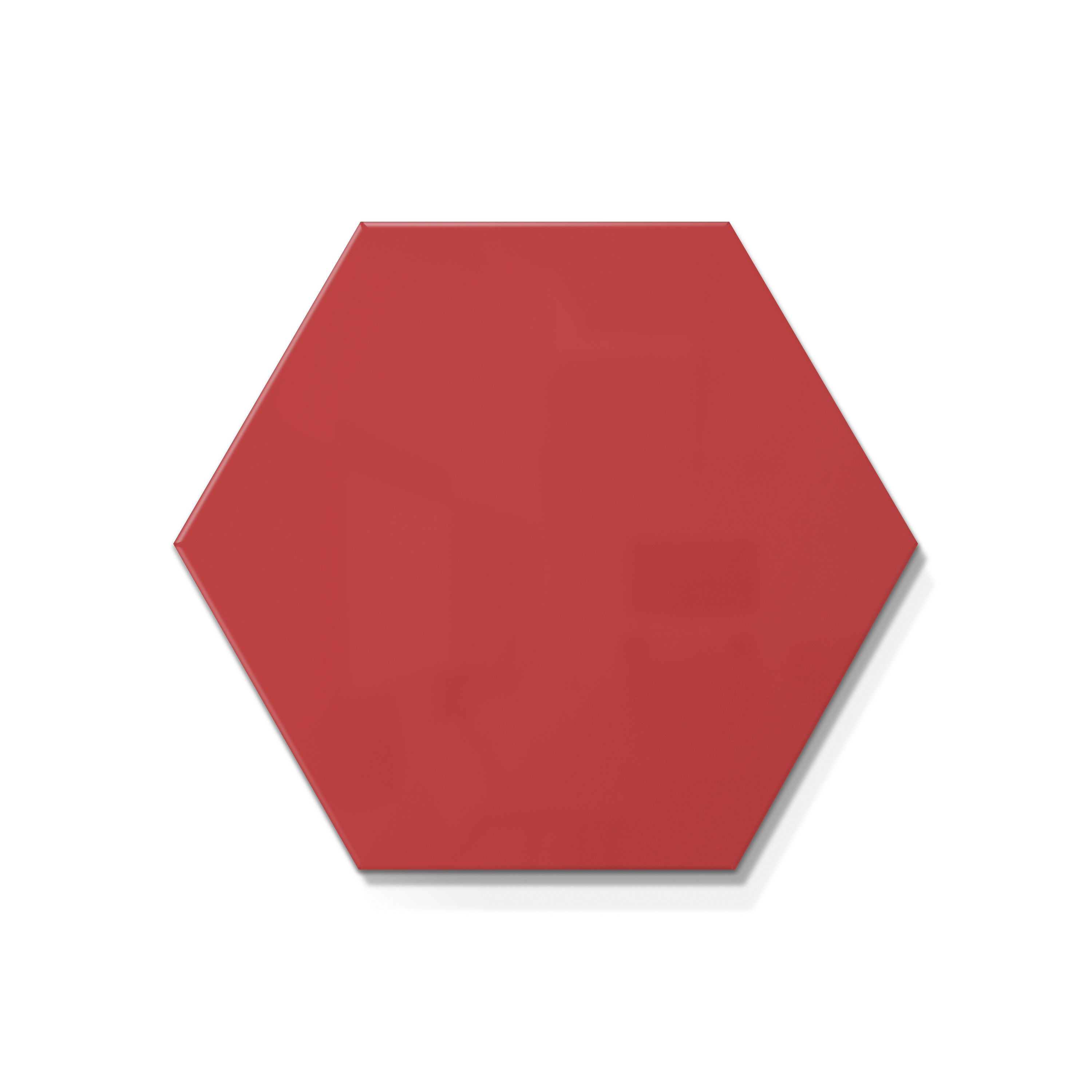 Ghent Hex LINK Powder-Coated Steel Whiteboard, Magnetic, Rose, 18" x 21_0