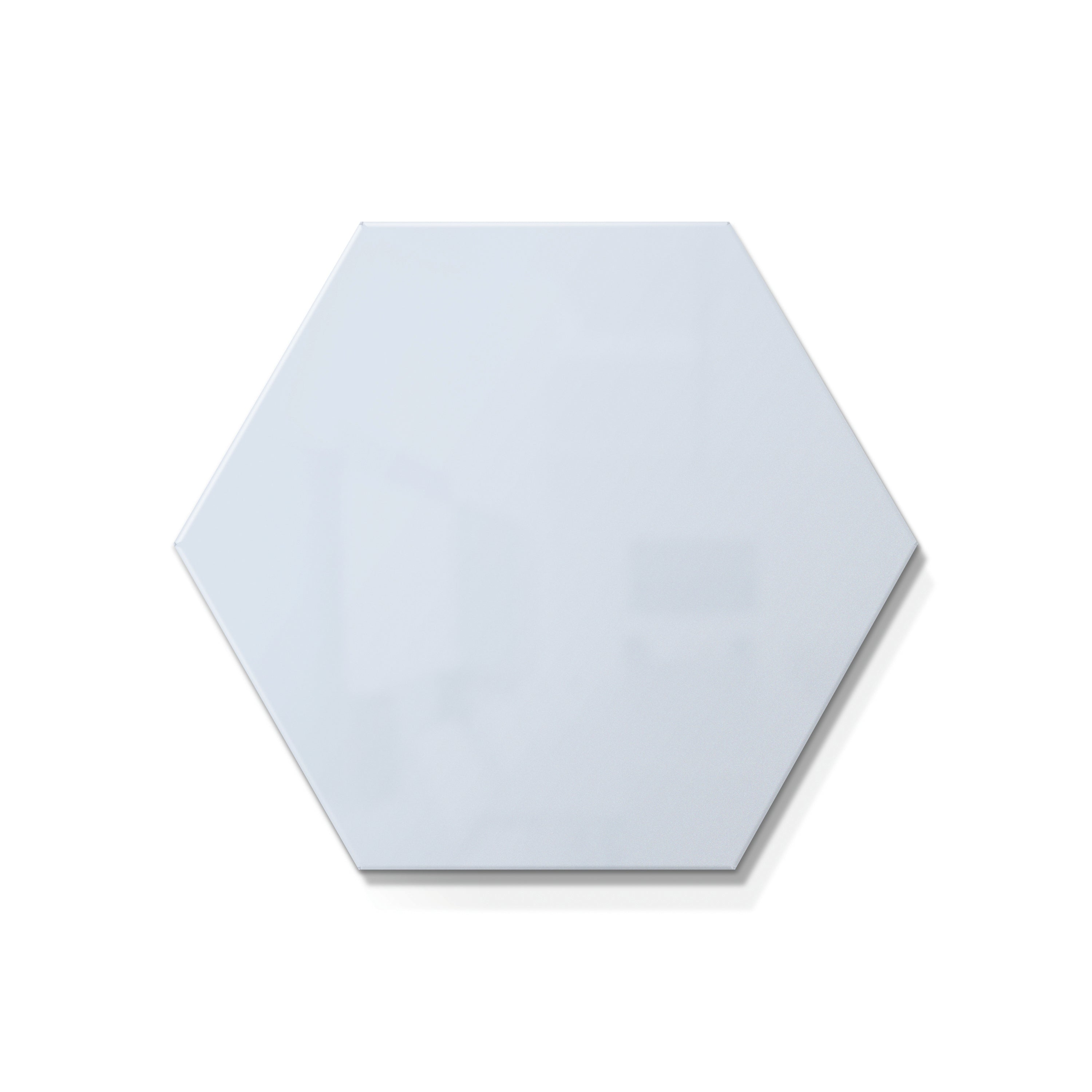 Ghent Hex LINK Powder-Coated Steel Whiteboard, Magnetic, Soft Blue, 18" x 21_0