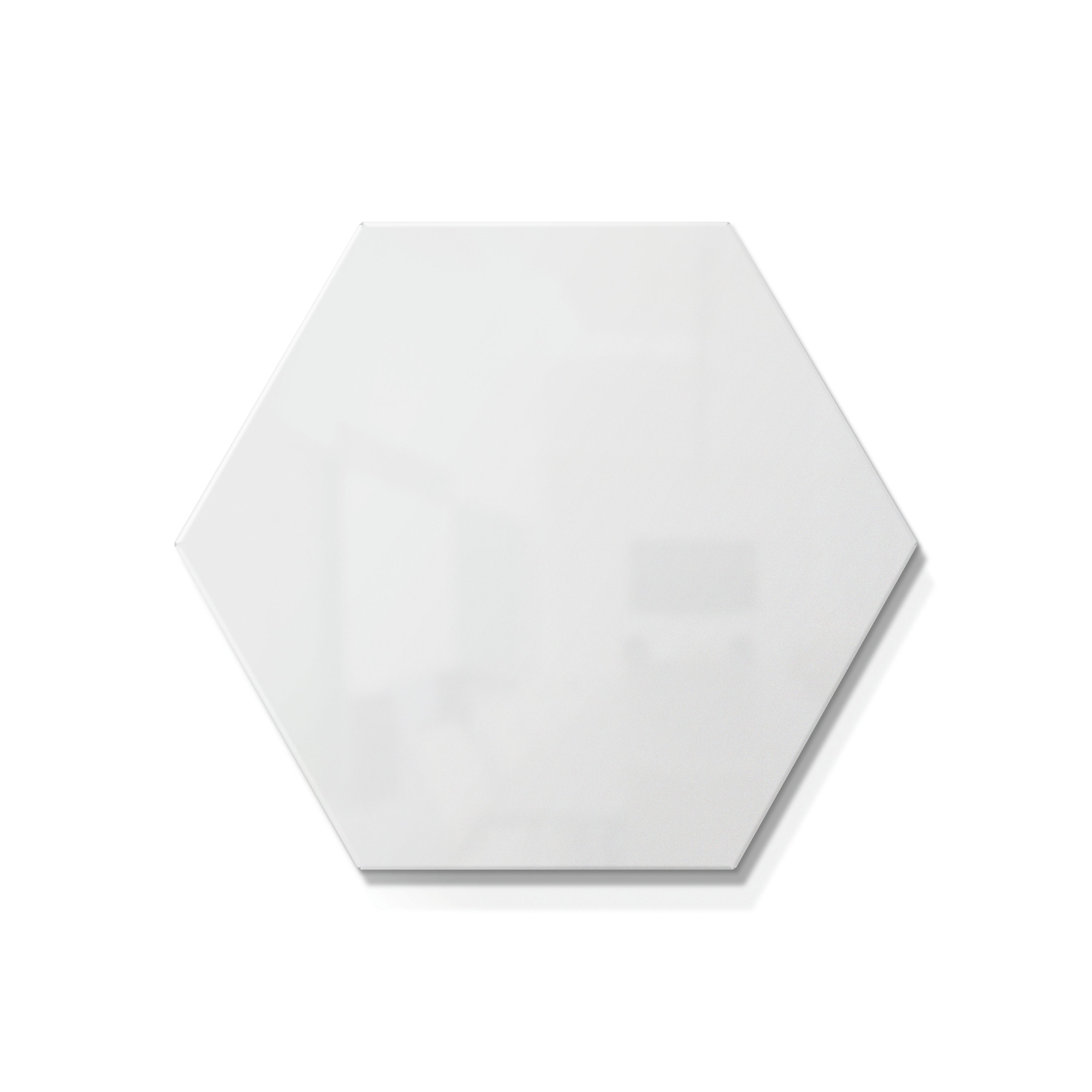 Ghent Hex LINK Powder-Coated Steel Whiteboard, Magnetic, White, 18" x 21_0