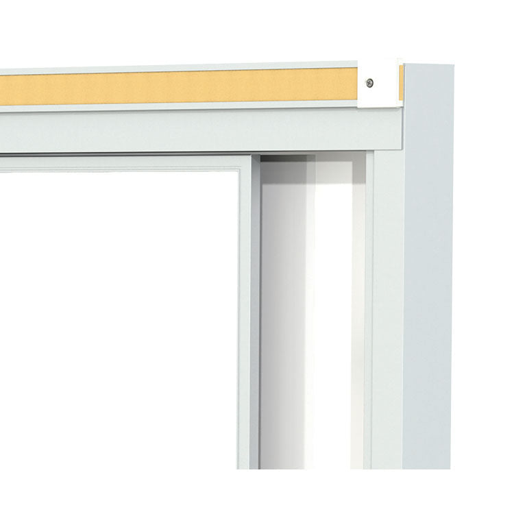 Ghent Horizontal Sliding Porcelain Whiteboard, Magnetic, 4&#39;H x 6&#39;W_1