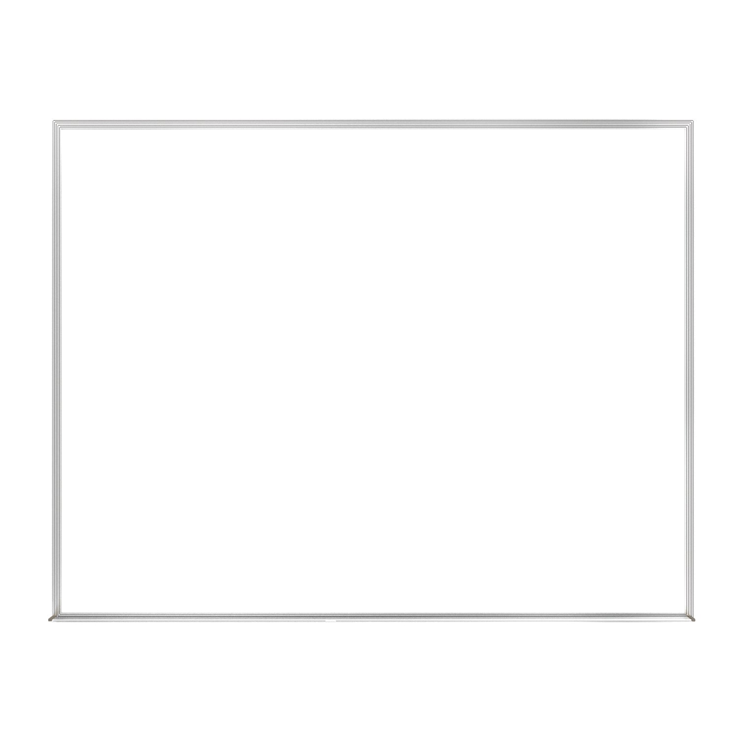 Ghent Whiteboard, Non-magnetic w/ Aluminum Frame, 18"H x 24"W_0