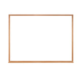Ghent Whiteboard, Non-magnetic w/ Wood Frame, 3'H x 4'W_1