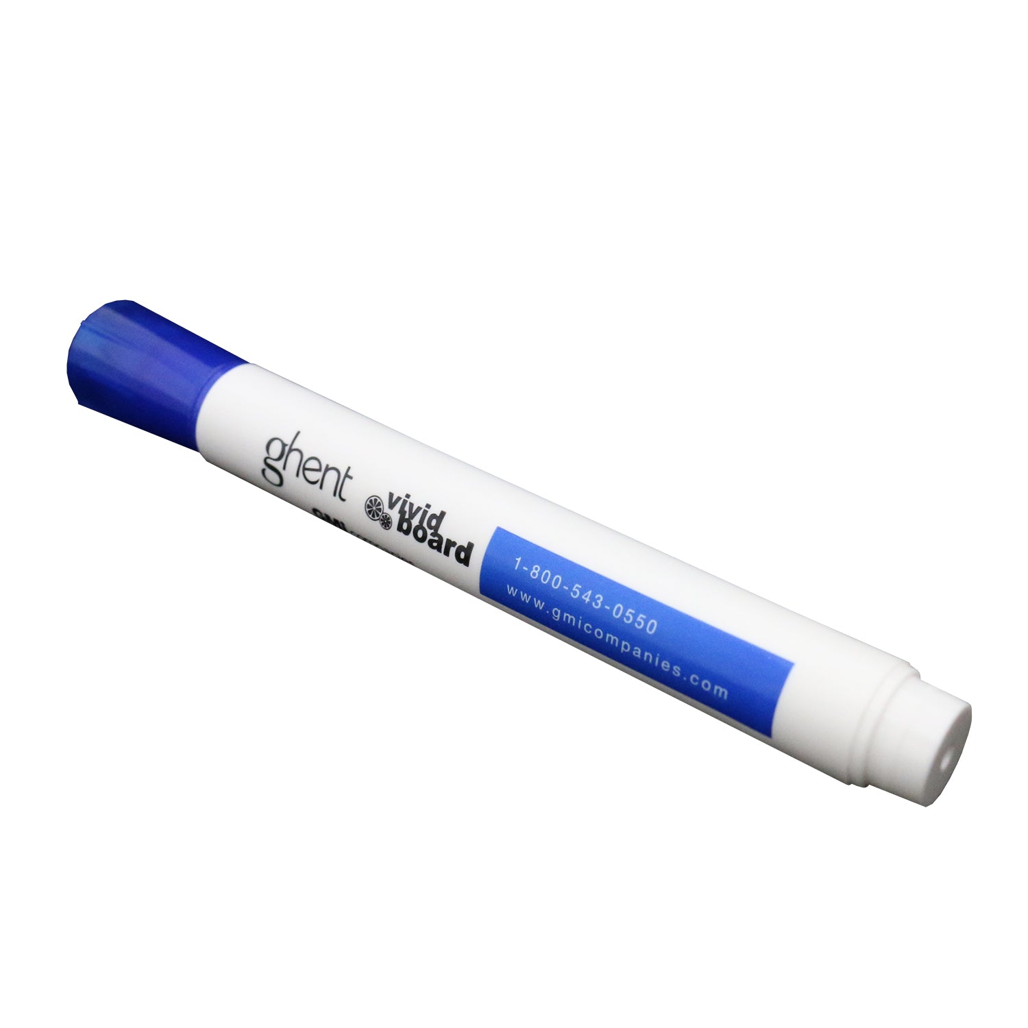 Ghent Whiteboard Markers, Blue, 4-Count_0