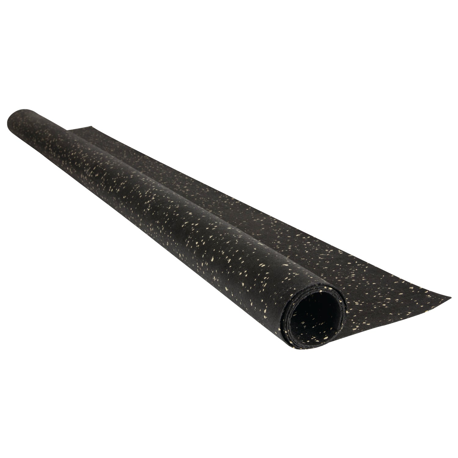 Ghent 1/16" Recycled Rubber Roll, 4'W x 12'L, Tan Speckled_1