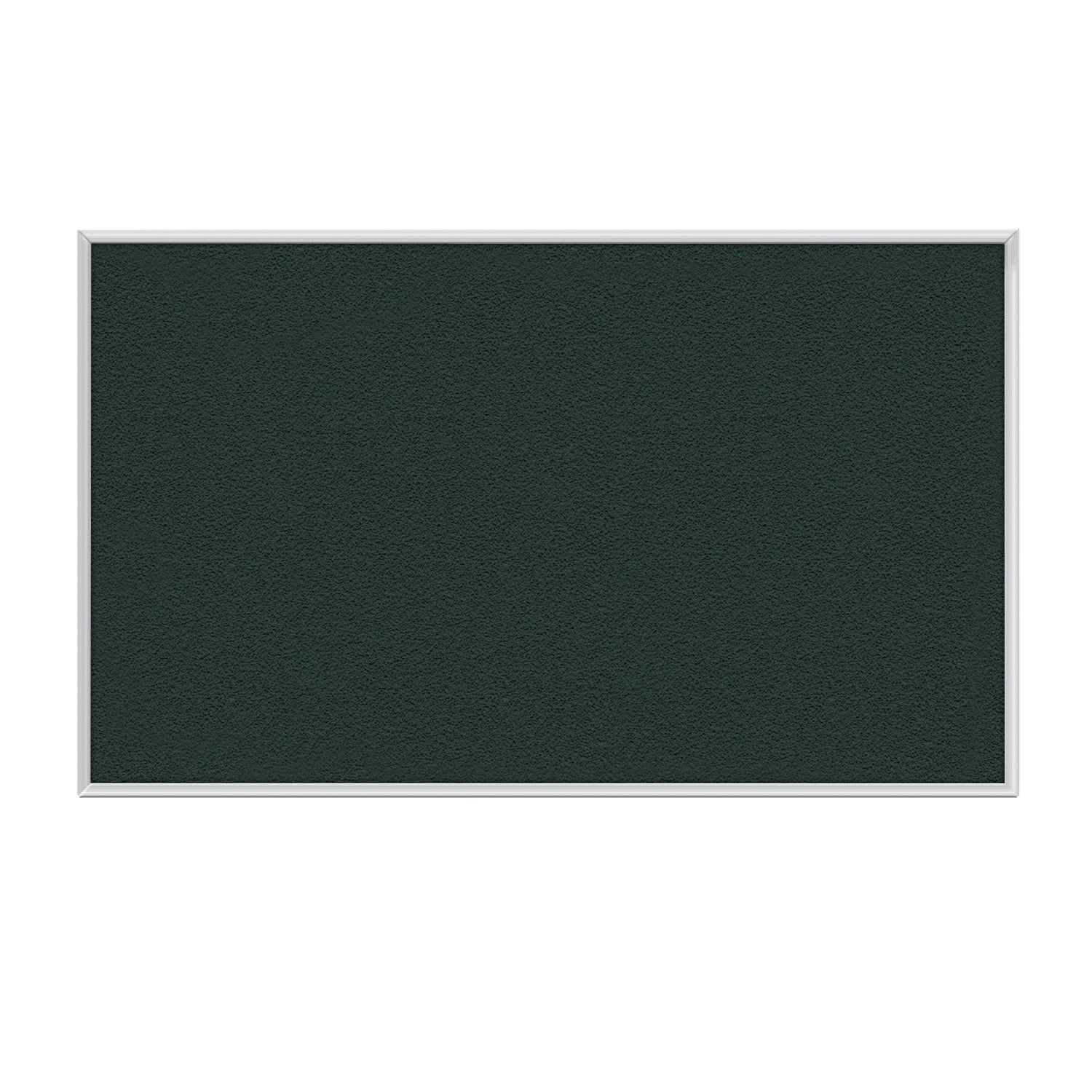 Ghent Vinyl Bulletin Board w/ Aluminum Frame, 3'H x 4'W, Ebony_1