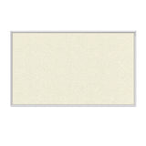 Ghent Vinyl Bulletin Board w/ Aluminum Frame, 2'H x 3'W, Ivory_1