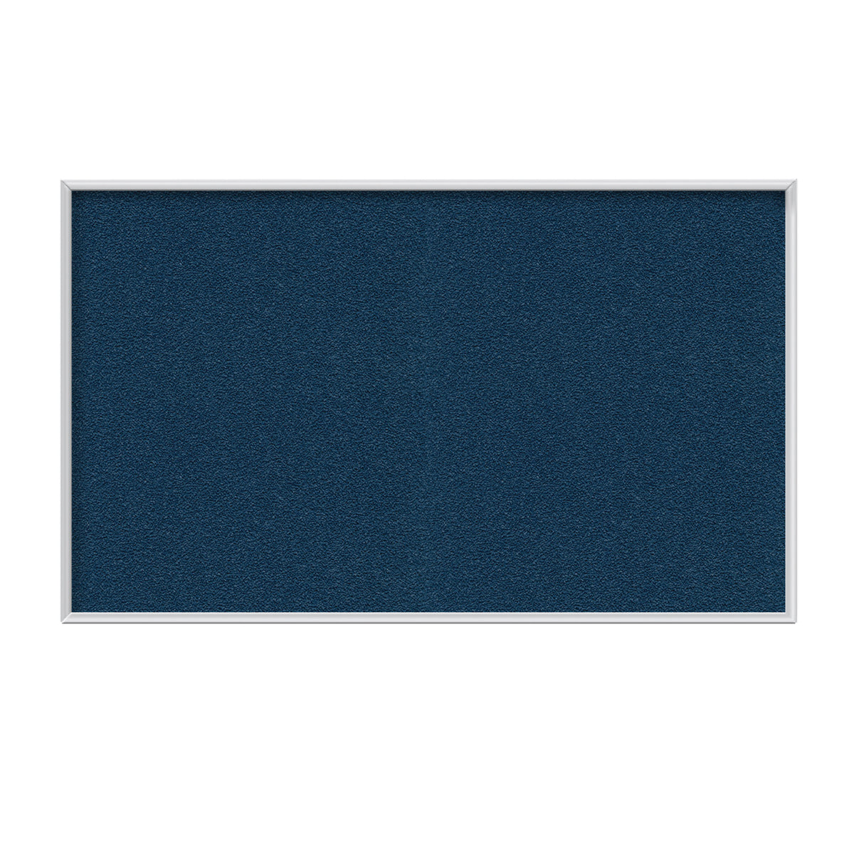 Ghent Vinyl Bulletin Board w/ Aluminum Frame, 18"H x 24"W, Navy_1