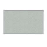 Ghent Vinyl Bulletin Board w/ Aluminum Frame, 2'H x 3'W, Silver_1