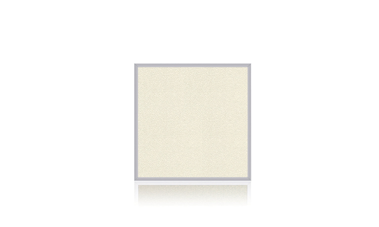 Ghent Vinyl Bulletin Board w/ Aluminum Frame, 4'H x 4'W, Ivory_1