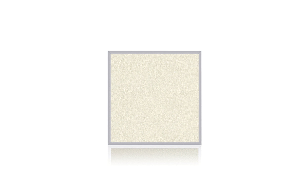 Ghent Vinyl Bulletin Board w/ Aluminum Frame, 4'H x 4'W, Ivory_1